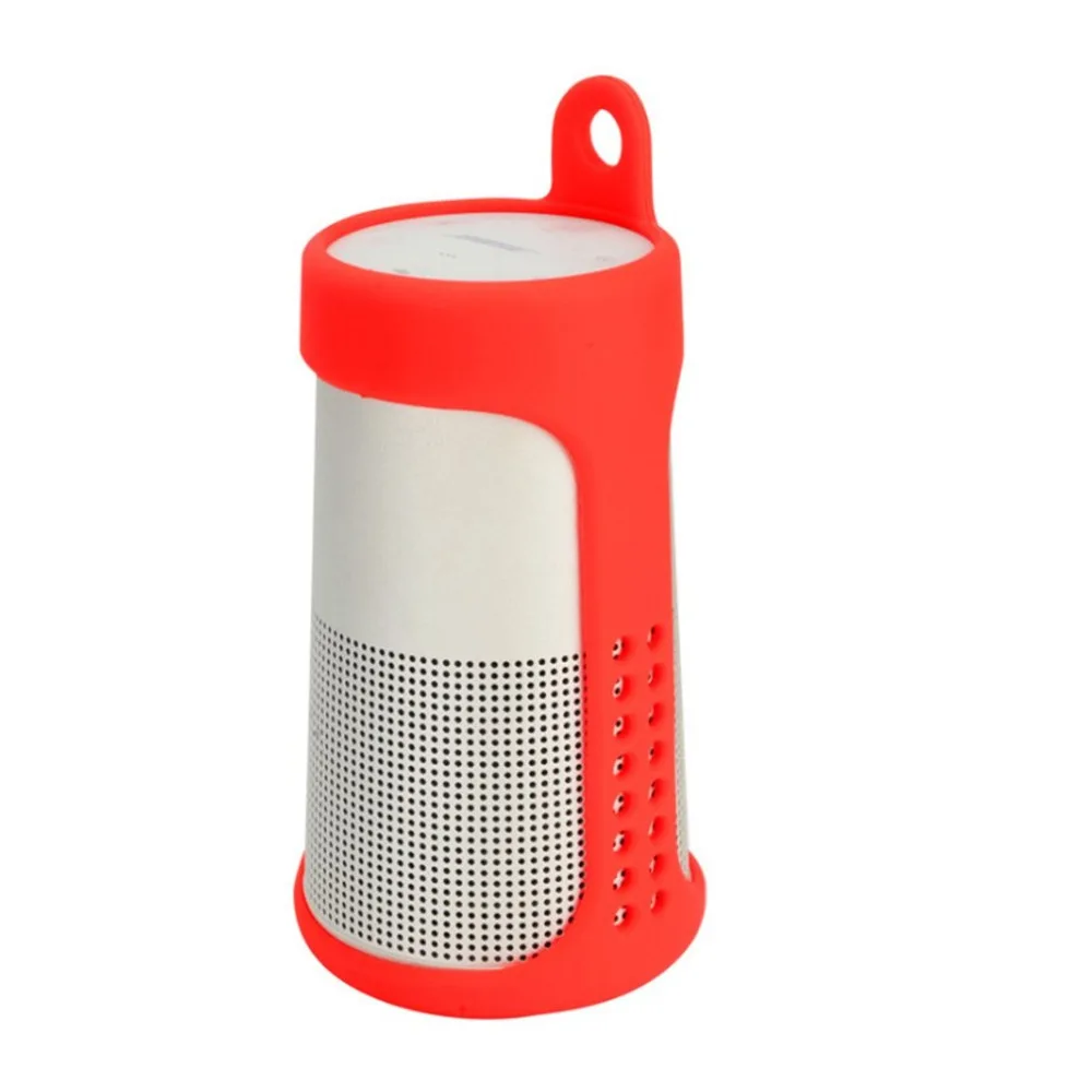 Мягкий силиконовый динамик чехол Защитная крышка для Soundlink Revolve Sling Carry Cover аксессуары для кожи