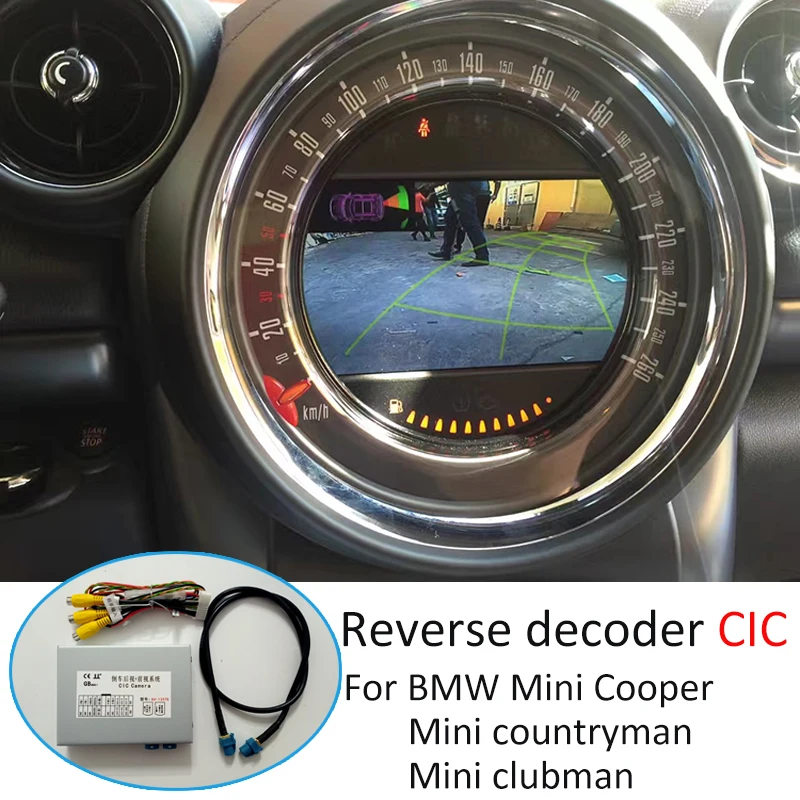 US $144.00 For Bmw Cic System Reverse Decoder Module For Mini Cooper Countryman Clubman Reversing Image Car Camera Interface 20112016