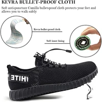 Men's Steel Toe Puncture-Proof Work Shoes