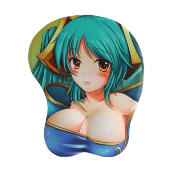 

Creative Cartoon Anime 3D Sexy Chest Silicone Mouse Pad Wrist Rest Support