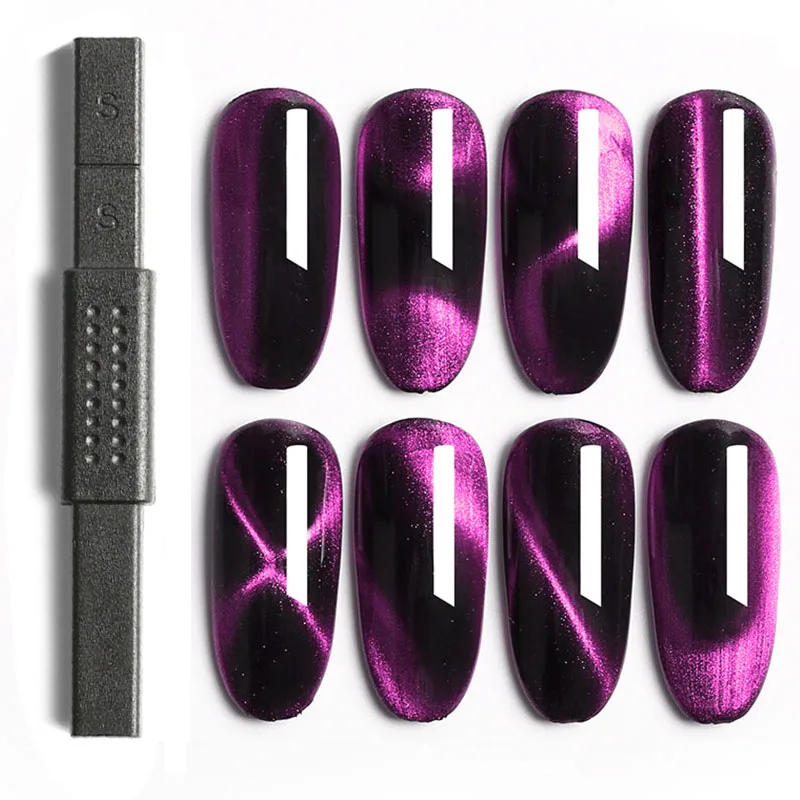 DM38126 9D Chameleon Magnetic Cat Eye Gel Nail Polish Long Lasting Shining Laser Cat Eye Soak Off UV LED Nail Art Gel Varnish Lacquer - Цвет: DM38126