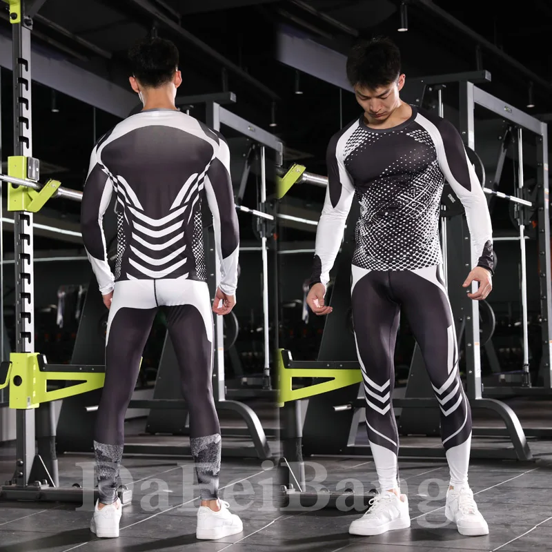 MMA Rashguard – ensemble 3 pièces pour homme, tenue de sport, de