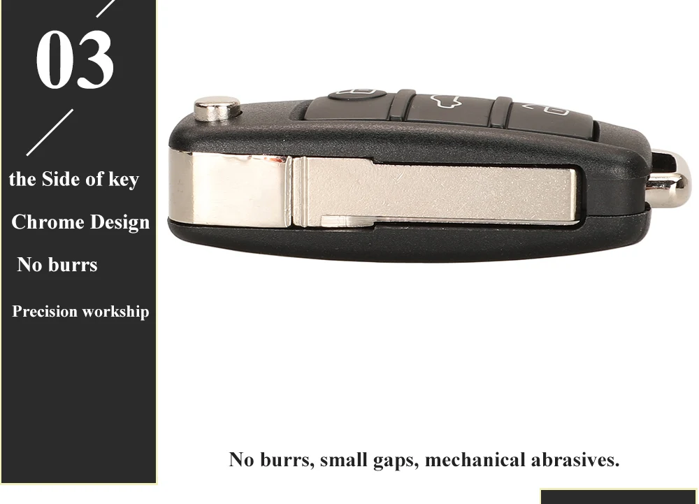 Chiave/Telecomando Per Audi A1 Q3 8x0 837 220 8x0837220d 8x0837220c - 3btn 315mhz 434mhz Id48 Go Prossimità Flip Audi - H6908ffd1967b4a858c9f144ec70b4df9r