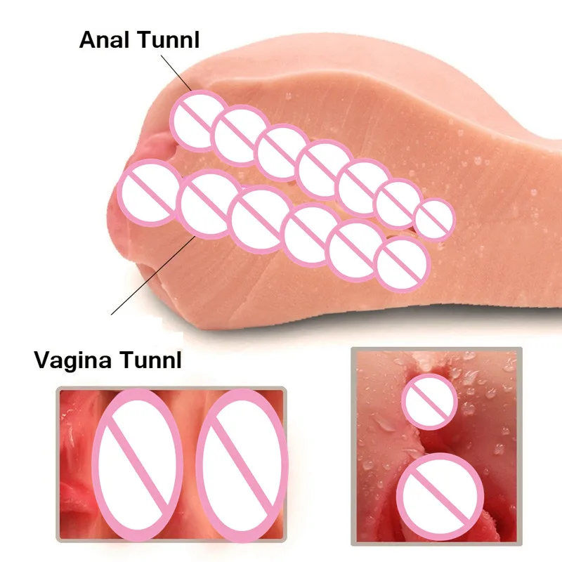Секс-игрушки для взрослых мягкий Вагина анальный секс куклы Мужской мастурбатор 3D реалистичный компактный мастурбатор фигурки для взрослых