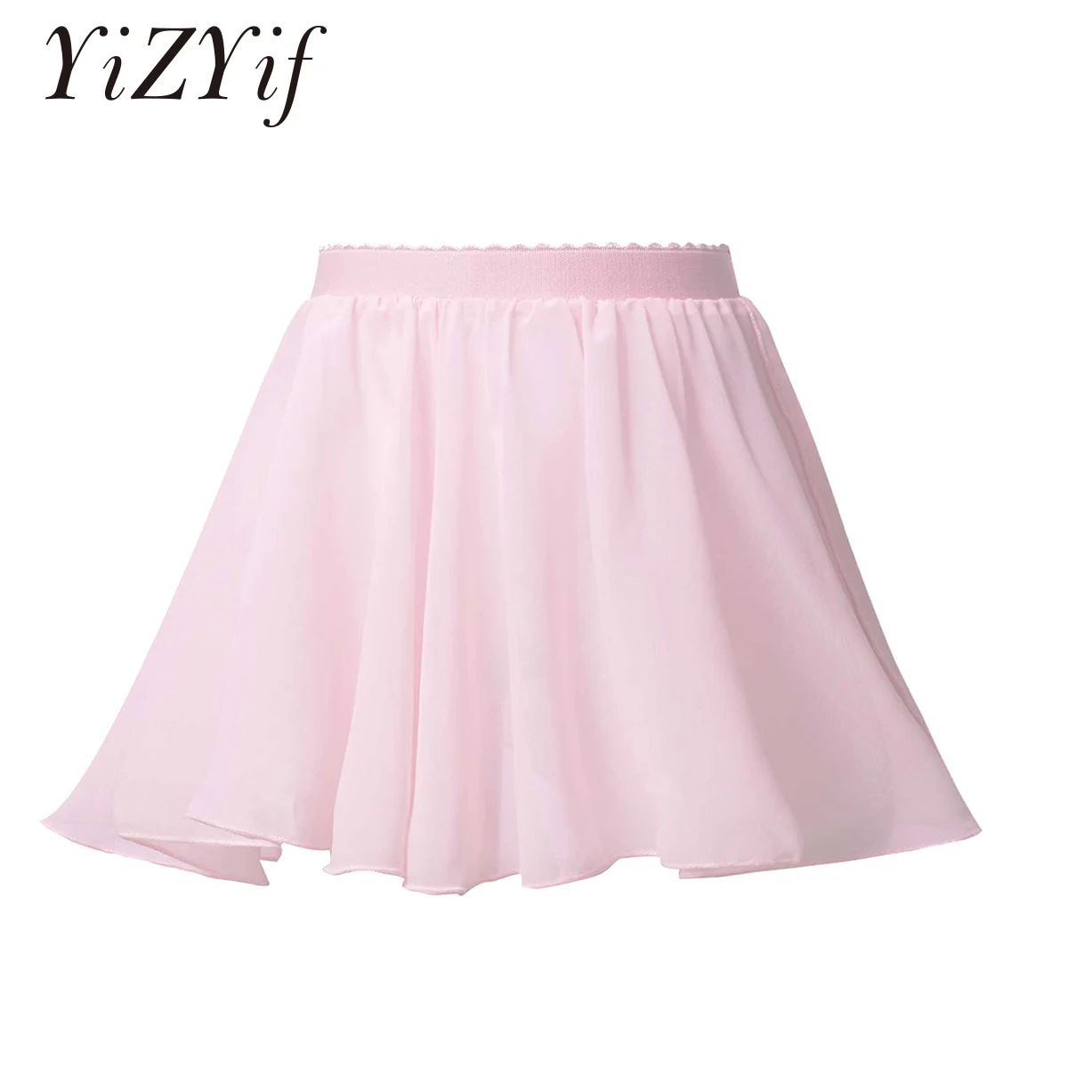

Ballet Dance Skirt Kids Children Chiffon Pure Color Floral Practice Leotard Dance Dress Girls Ballet Dancing Dress