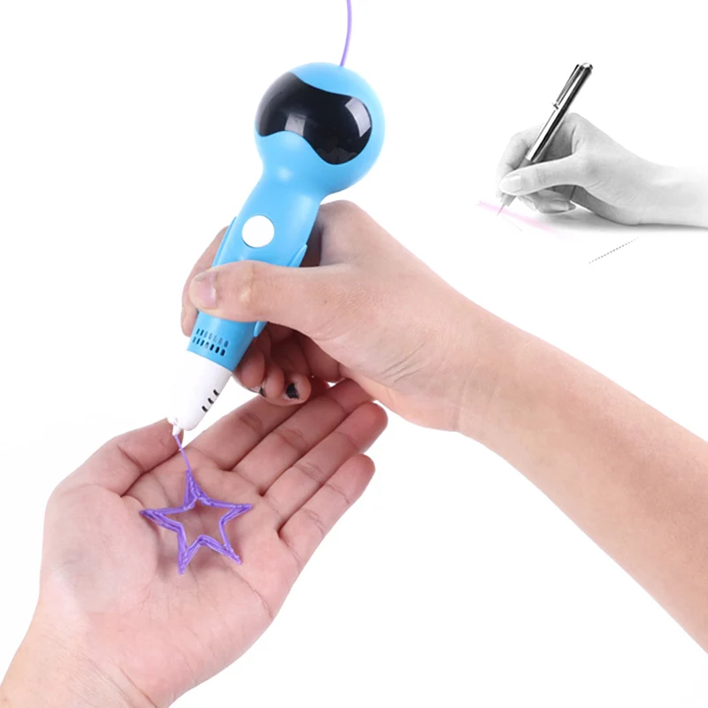 3D Ручка светодиодный дисплей Робот Форма голоса подсказка USB 3D печать Ручка GK99