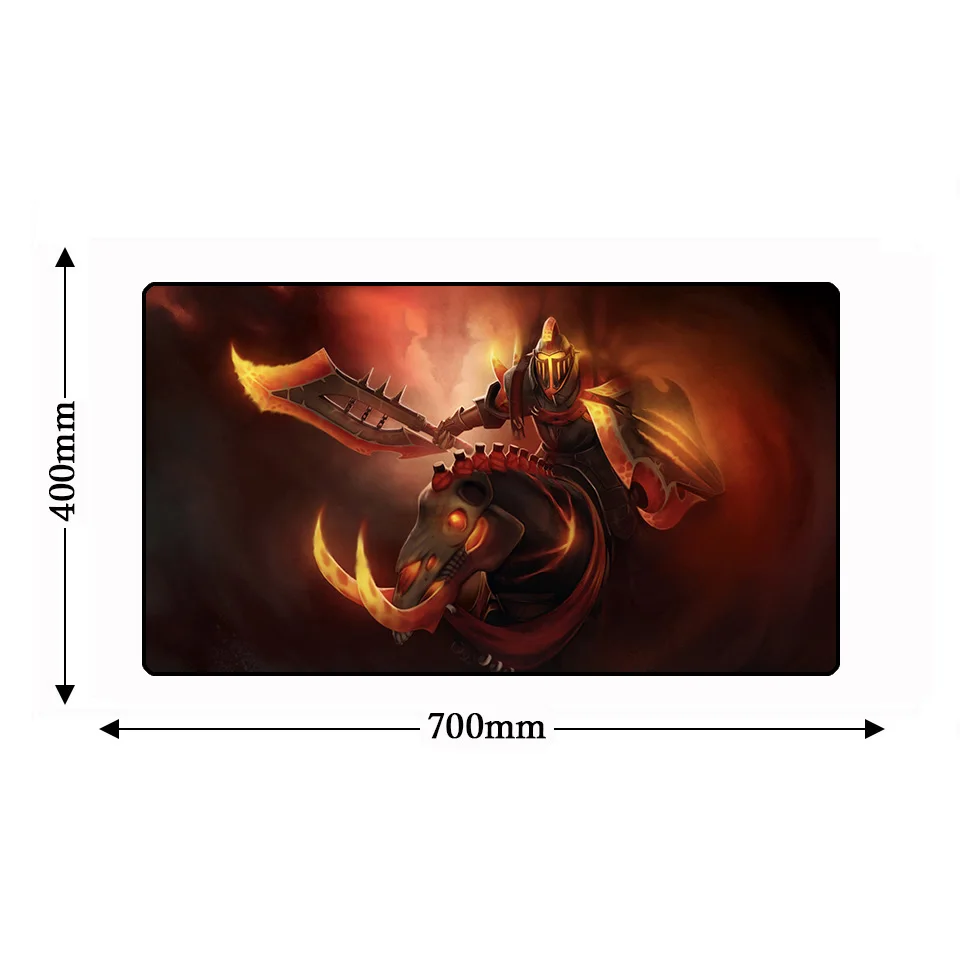  700*400mm DOTA 2 Gaming Mousepad XL Large Mouse Pad Locking Edge Rubber Laptop Computer Gamer Play 