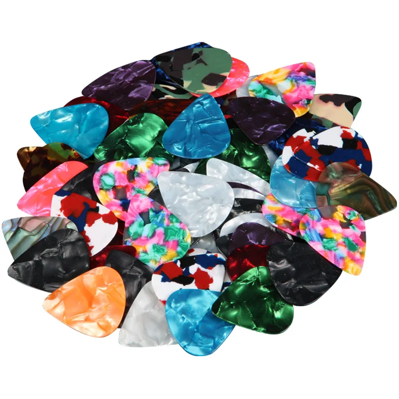 Guitar Picks Plectrum 10PCS Electric Acoustic Bass Accessories 0.46 0.71 0.5 0.96mm
