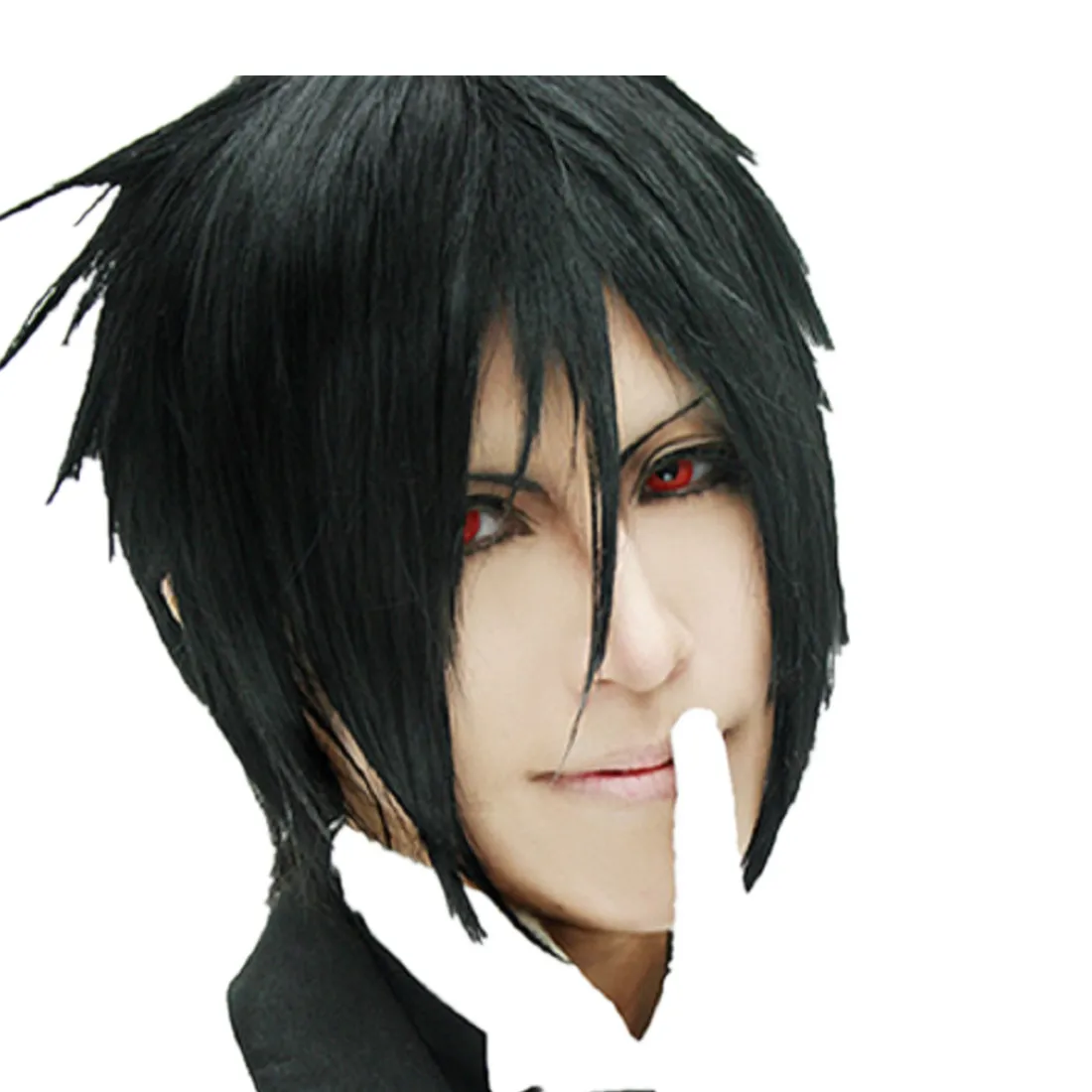 

Kuroshitsuji Sebastian black butler cosplay costume wig