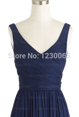 Формальные Вечерние платья vestidos de festa темно синие длинные шифоновые неодинаковые платья подружек невесты простые дешевые на заказ