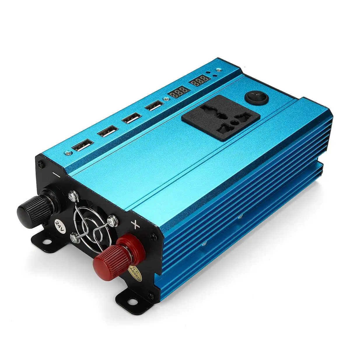 Autoleader 350 Вт Солнечный инвертор 12 В постоянного тока до 220V110V светодиодный модифицированный синусоидальный солнечный инвертор для автомобиля и грузовика