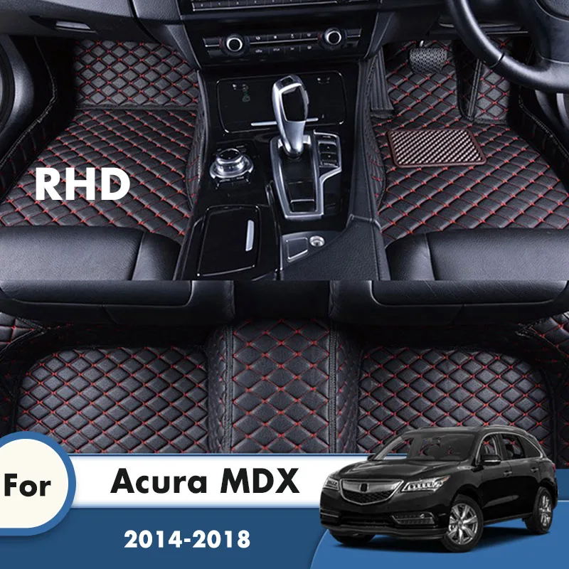 Rhd Car Floor Mats For Acura Mdx 2018 2017 2016 2015 2014 Artificial