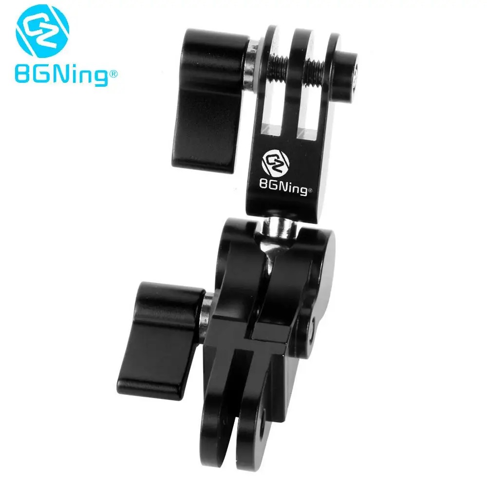 BGNing CNC Алюминиевый мини-штатив с креплением на 360 градусов, удлинитель для GoPro eken SJcam YI, монопод с винтом 1/4 дюйма