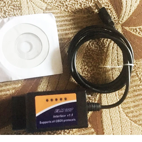 OBD2 ELM 327 V1.5 PIC18F25K80 For ELM327 USB For Windows HS CAN/MS CAN Switch For Ford CH340 Car diagnostic tool Scanner