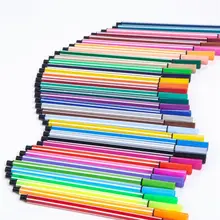 12 цветов/набор Fineliner Art Mark Pen Акварельная ручка для рисования J6PA