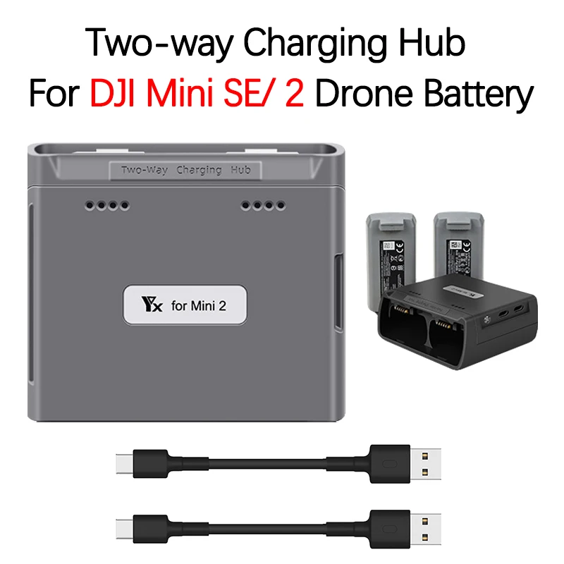 For DJI Mini SE Drone Battery Charger Two way Charging Butler DJI Mavic