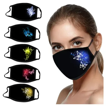 

5pc Windproof Face Mask Breathable Face Mask Washable Reusable Facial Mask Face Shield Cloth masques mascarilla lavable