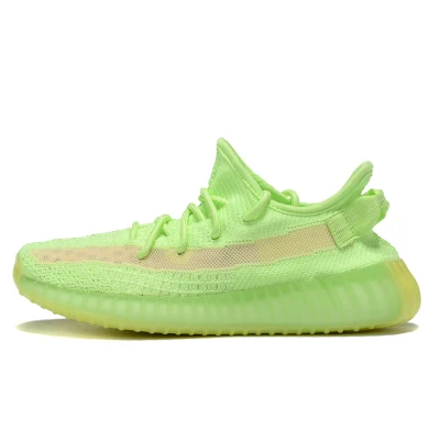 Новое поступление дышащие кроссовки yeezys air 350 v2 для мужчин и женщин, спортивные кроссовки 350v2, кроссовки унисекс, размер 36-46 - Цвет: 18