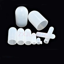 

50pcs wire cover steel tube protective cover dust-proof cap high temperature resistant silicone thread screw protective cover