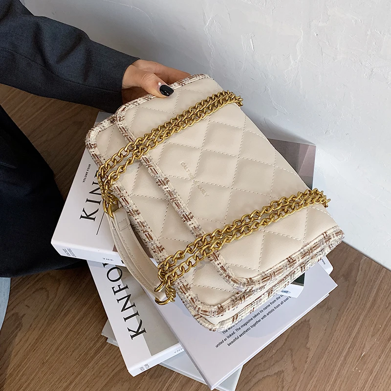

Popular Bags High-quality Female Bags 2020 New Fashion Chain Shoulder Messenger Bags Simple and Practical Small Square Bags Gg
