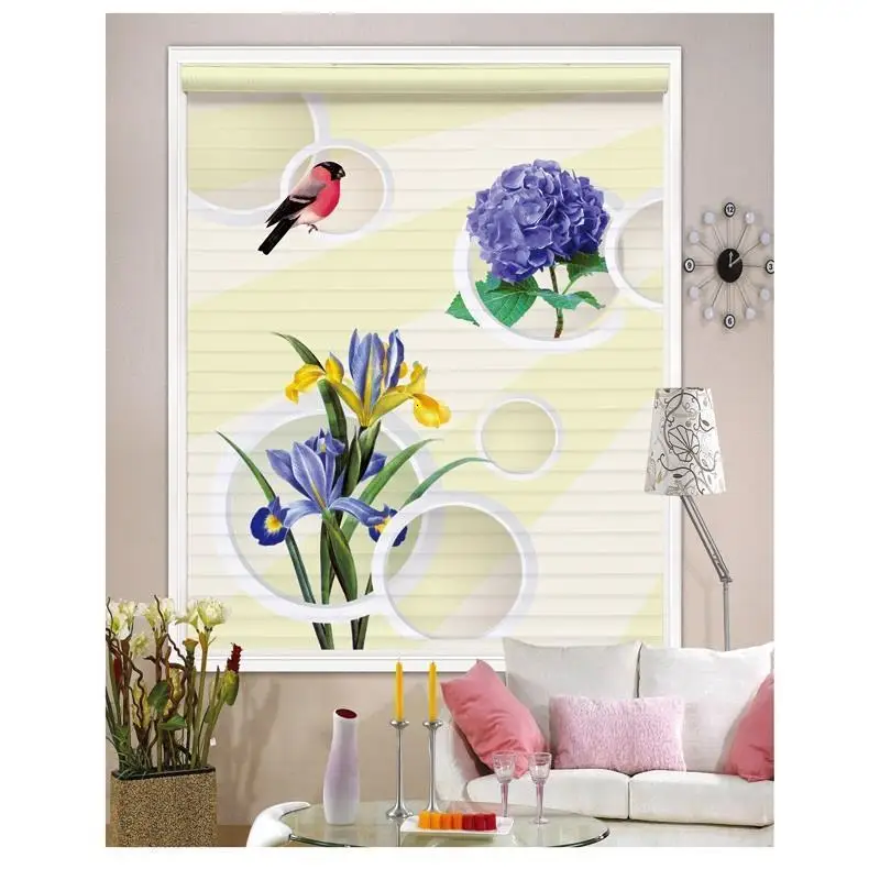 Version O Вертикальные оконные шторы для дома Percianas Para Ventanas Vouwgordijnen Estores Cortinas Persianas Rolgordijnen рулонные шторы - Цвет: Version O