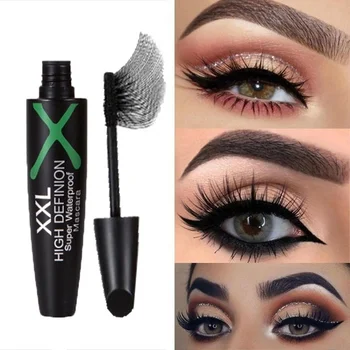 

Fashion 3D Mascara Eye Cosmetics Waterproof Black Color Thick Cute Lengthening Eye Lashes Profession Cosmetics Mascaras Makeup