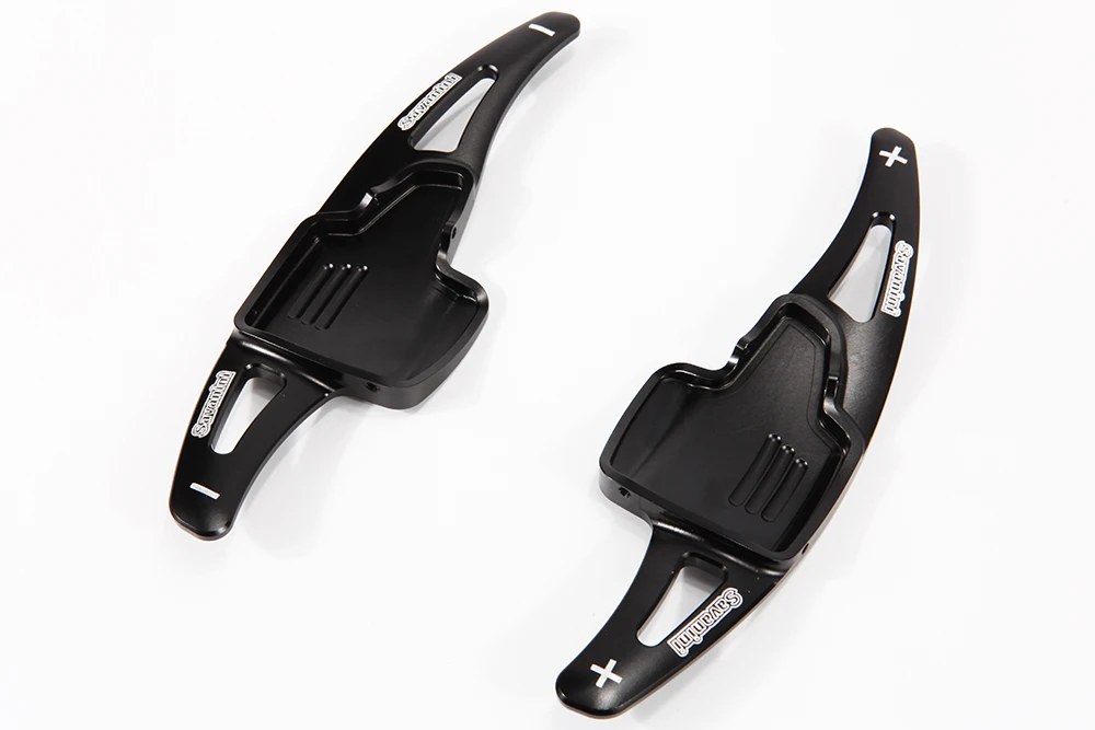 

4 Color A Pair Add on Style Aluminum Alloy Shift Paddles For Ford ECO SPORT / FOCUS / KUGA Car Styling Gear Pick