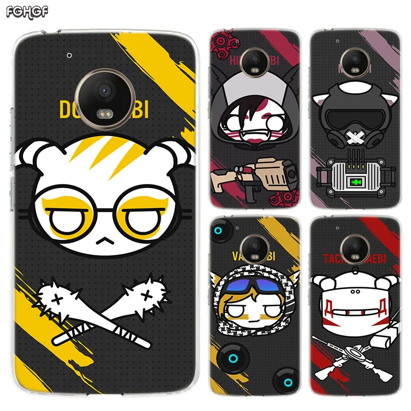 

Rainbow Six Siege Silicone Riverdale Shell Back Case For Motorola MOTO G7 Power G5 G5S G6 E4 E5 Plus G4 Play Cover