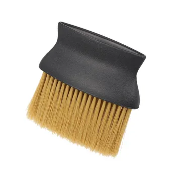 

Soft Neck Brush Hairdresser Face Duster Dispencer Brushes Hair Brush Professional Salon plastic Handle Cosmetic Tool Hot selling