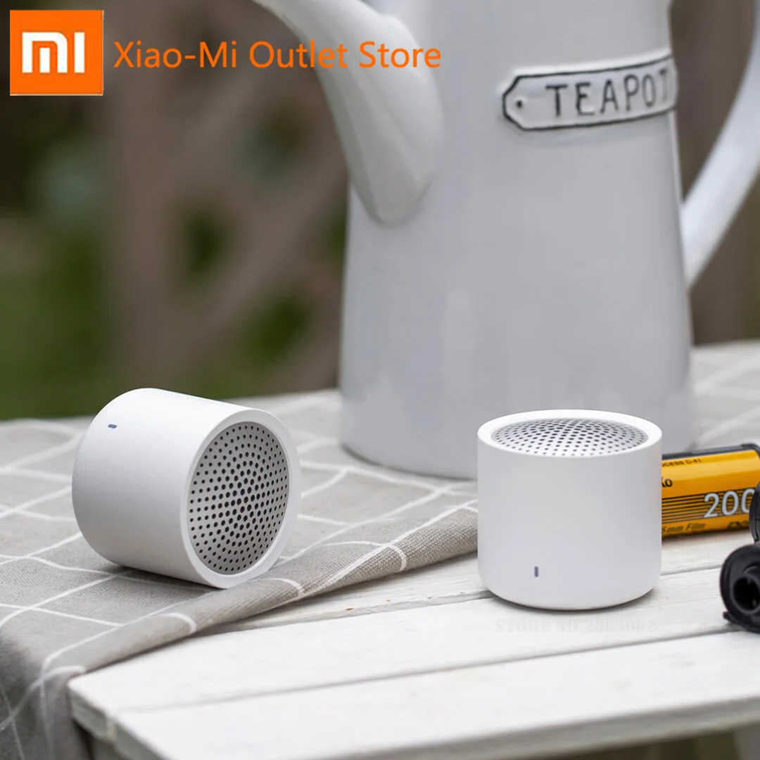 Xiaomi Youpin, портативный Bluetooth динамик, беспроводной стерео набор, 2,0, настоящий беспроводной стерео, 7 часов, долгий срок службы батареи, управление одной кнопкой