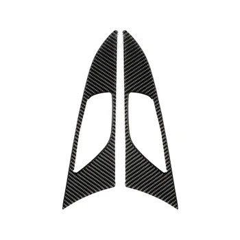 

For Mazda 3 Axela 2014 17 18 Carbon Fiber Black Interior Door Handle Panel Trim