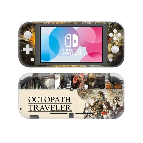 Осьминог путешественника кожи наклейка для nintendo переключатель Lite консоль и контроллер переключатель легкий протектор кожи Стикеры винил - Цвет: YSNSL0418