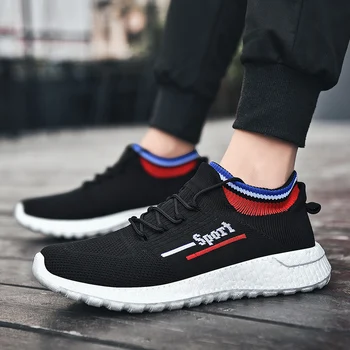

Big Size 36-46 2020 Newest Tennis Shoes for Unisex Outdoor Men Light Cushioning Athletic Jogging Sport Shoes Female Sneakers
