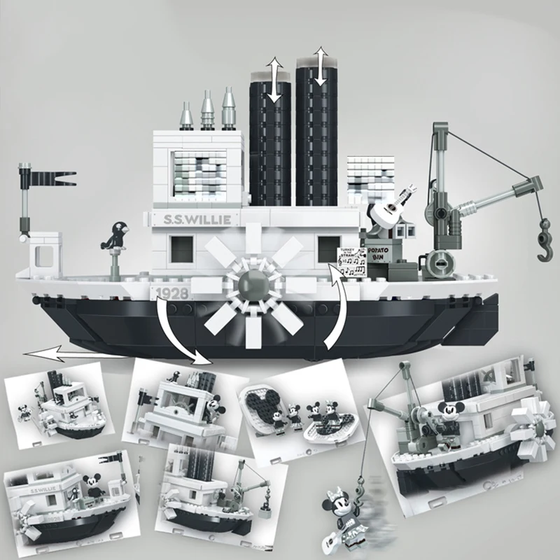 lepin steamboat willie