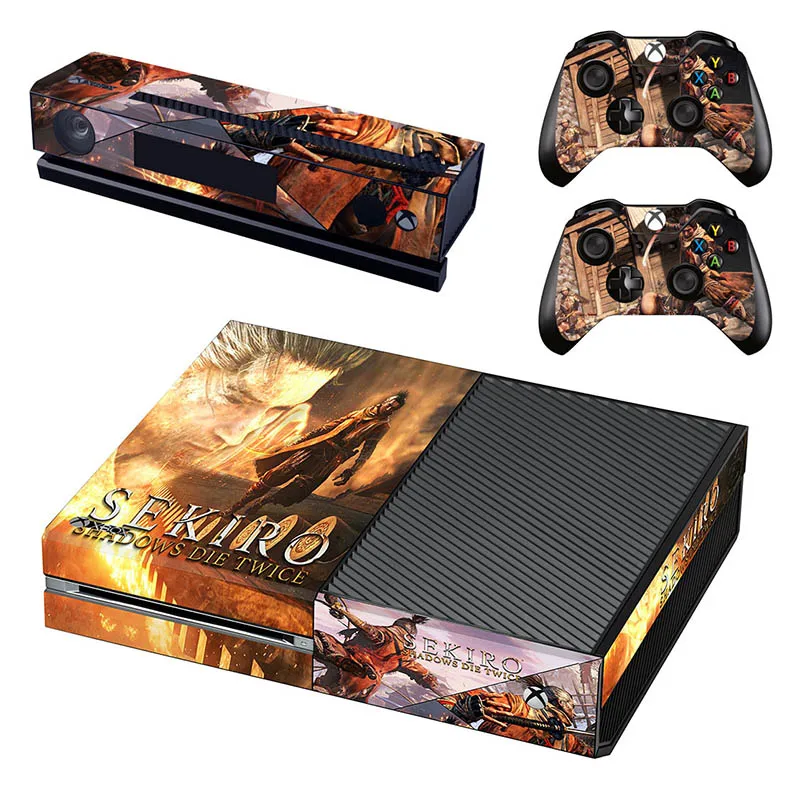 SEKIRO: Shadows Die Twice наклейка s для xbox one наклейки на кожу Стикеры для xbox one консоль Kinect два контроллера шкуры - Цвет: GSTM1887