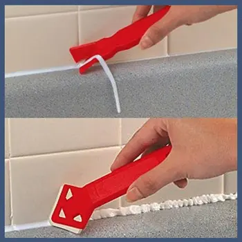 

Hot Sale 2 Pieces / set Mini Handmade Tools Scraper Utility Practical Floor Cleaner Tile Cleaner Surface Glue Residual Shovel