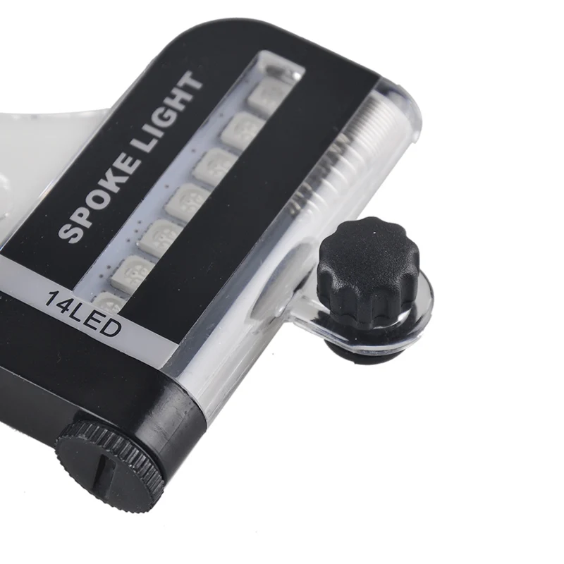 Discount 1PCS MTB Bike Lights Hot Wheels Style Colorful Cycling Spoke Wheel 14 LED 30 Pattern Bright Lamp Bikes Accessories 5