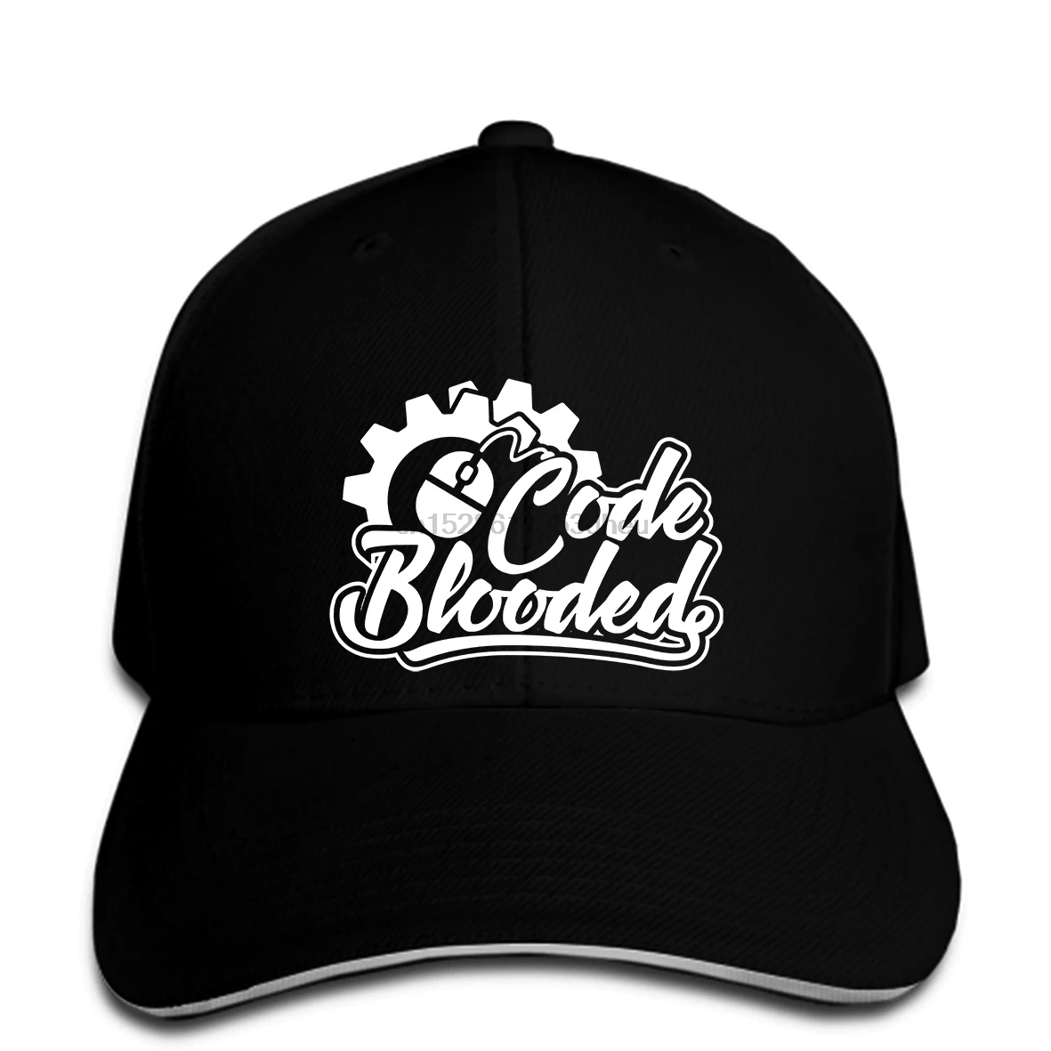 Забавная бейсбольная кепка код окровавленный программист разработчик бейсбольная кепка мужская футболка snapback шляпа пиковая