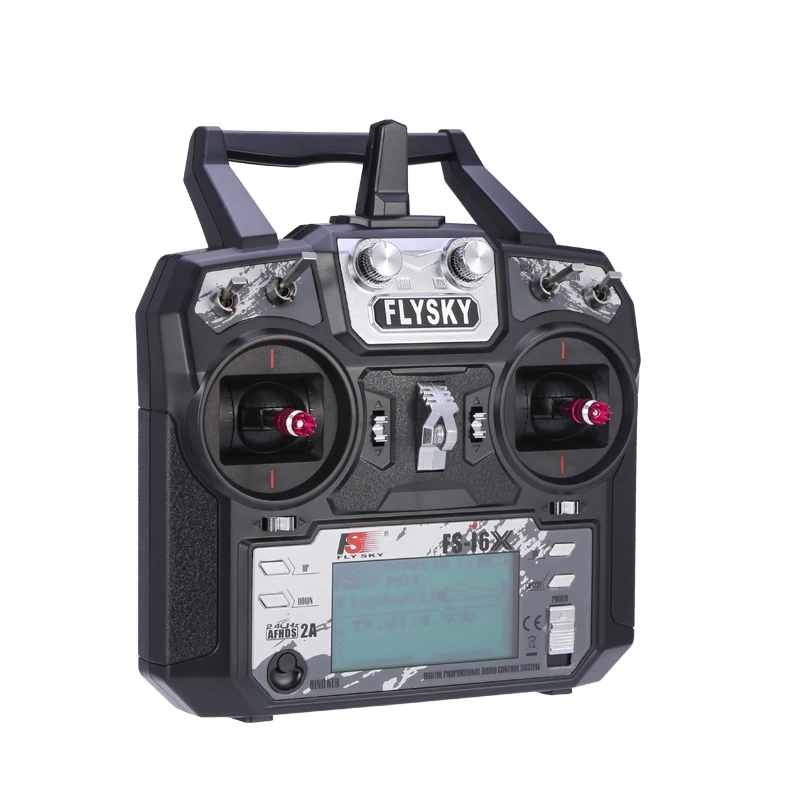 Flysky FS i6X 2 4 GHz 6CH AFHDS 2A RC пульт дистанционного управления с iA6B приемником I6X Дрон