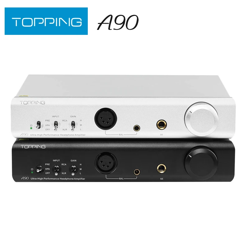 Предварительный усилитель TOPPING A90 XLR полноразмерный для наушников отличный