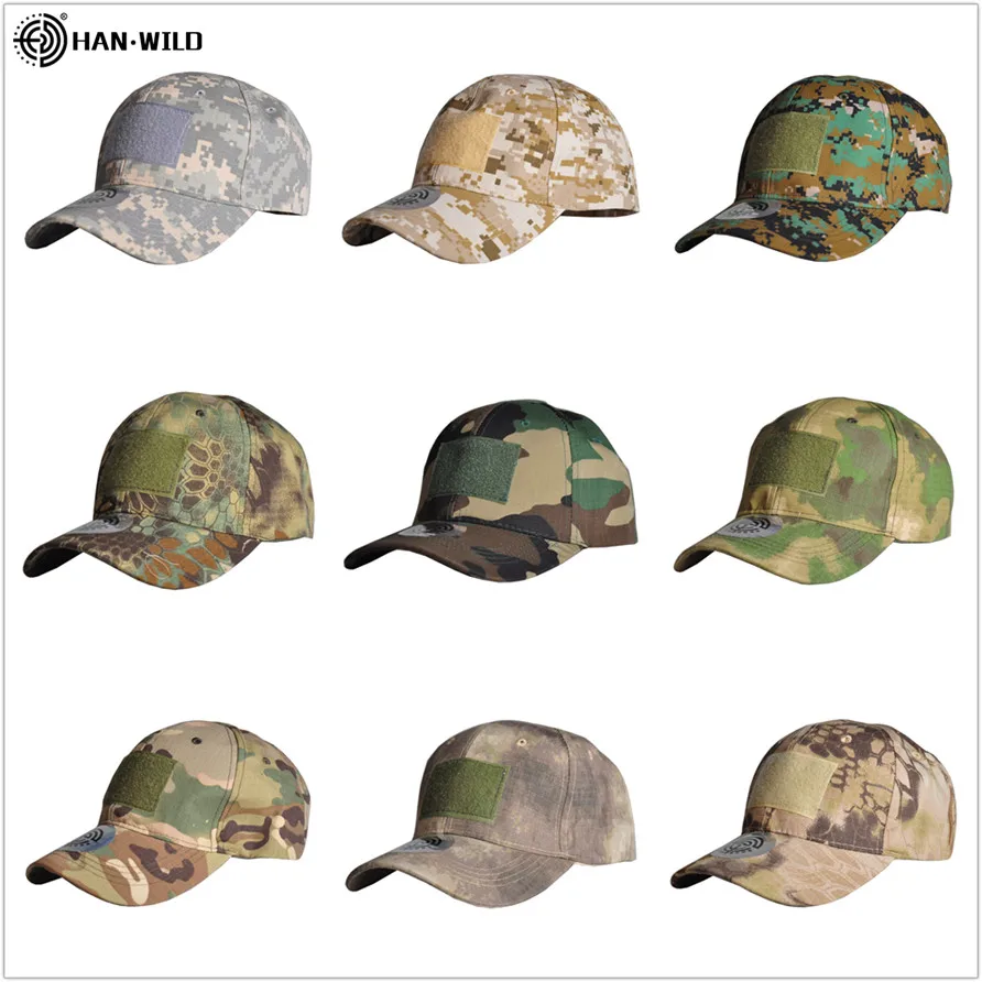 Camouflage Baseballkappe Unisex | Verstellbar | Baumwolle | Für Outdoor & Sport