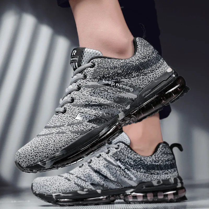 Мужские зимние кроссовки Вулканизированная подошва повседневная обувь для