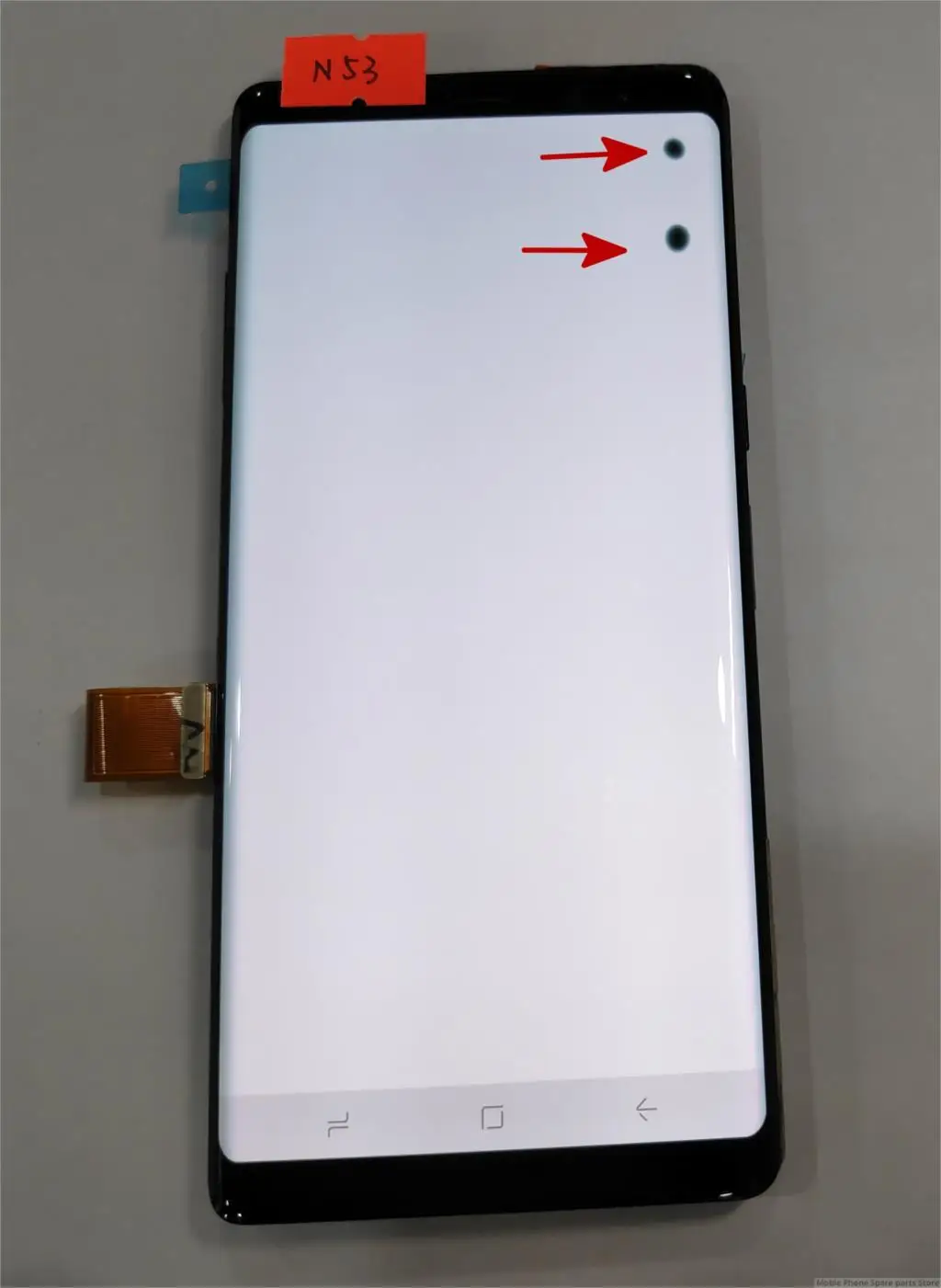 Оригинальный Super Amoled дисплей для Samsung Galaxy Note 8 N950 N950F N950U сенсорный ЖК работает с