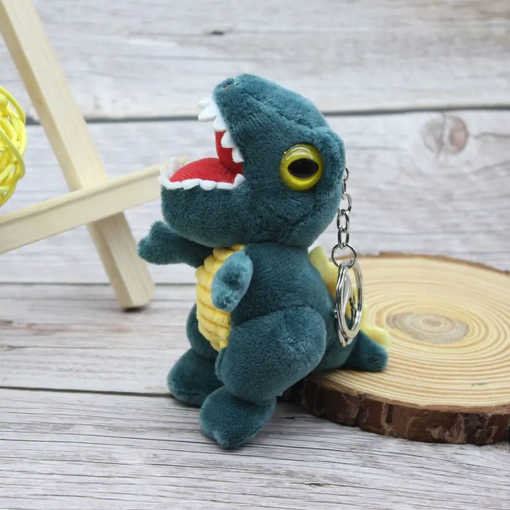 14 см динозавр, игрушка, животное, брелок с игрушкой, мультфильм, динозавр, кукла, Лаки, шарм, брелок, сумка, подвеска, подарки для детей - Цвет: 03