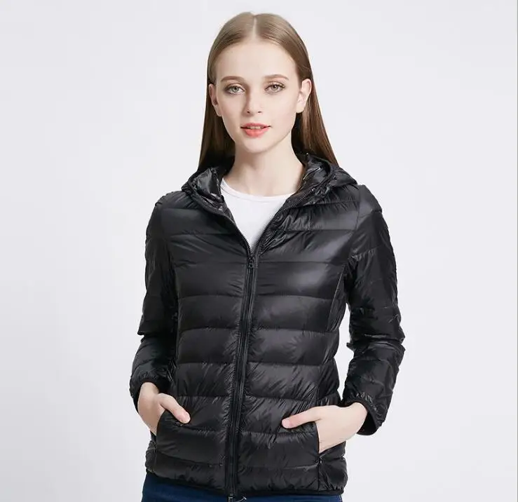 2019 новые зимние женские теплые куртки на утином пуху пальто модные ветрозащитные