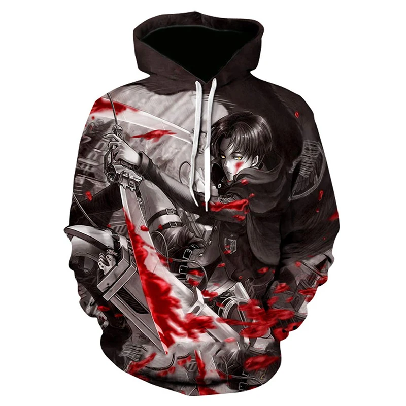 Attack on Titan - Different Characters themed Premium Hoodies (9 Designs)