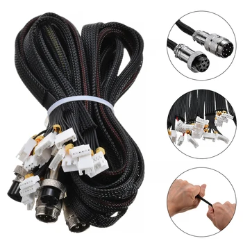 

1M 3D Printer Parts Extension Cable Kit For CR-10 CR-10S CR-10 S4 CR-10 500 Series 3D Printer