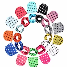 1 комплект, осенне-зимняя вязаная шапка для малышей, шапка для мальчиков и девочек, хлопковый шарф, шапочка со звездами, мягкий теплый детский снуд