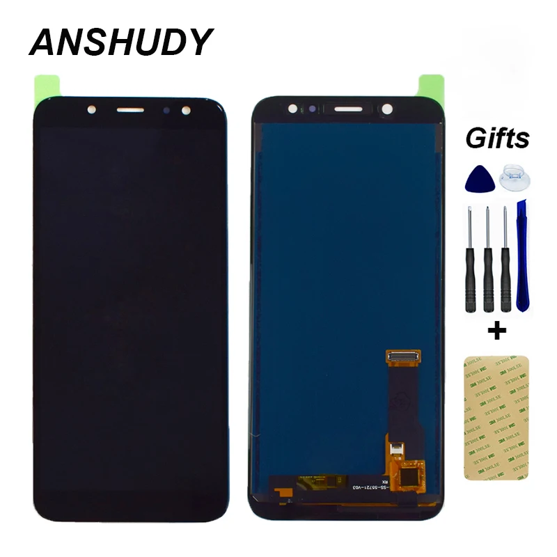 Дисплей a600fn ЖК для SAMSUNG Galaxy A6 A600 ЖК A600F A600FN ЖК-дисплей модуль+ сенсорный экран дигитайзер сенсор в сборе