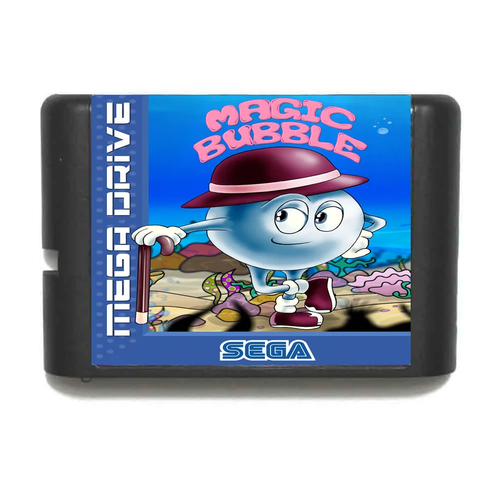Magicl Bubble 16 бит MD игровая карта для sega Mega Drive для Genesis